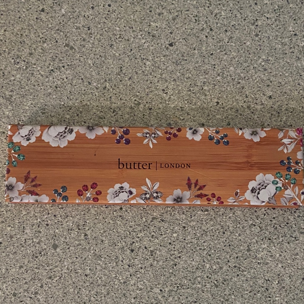 butter LONDON Floral Bamboo Eyeshadow Palette